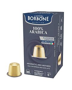 Caffe Borbone 100% Arabica Intensity 6 Nespresso  (30)
