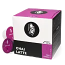 Kaffekapslen Chai Latte package and capsule for Dolce Gusto