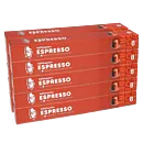 Pack with 100 aluminium pods of Kaffekapslen Espresso for Nespresso